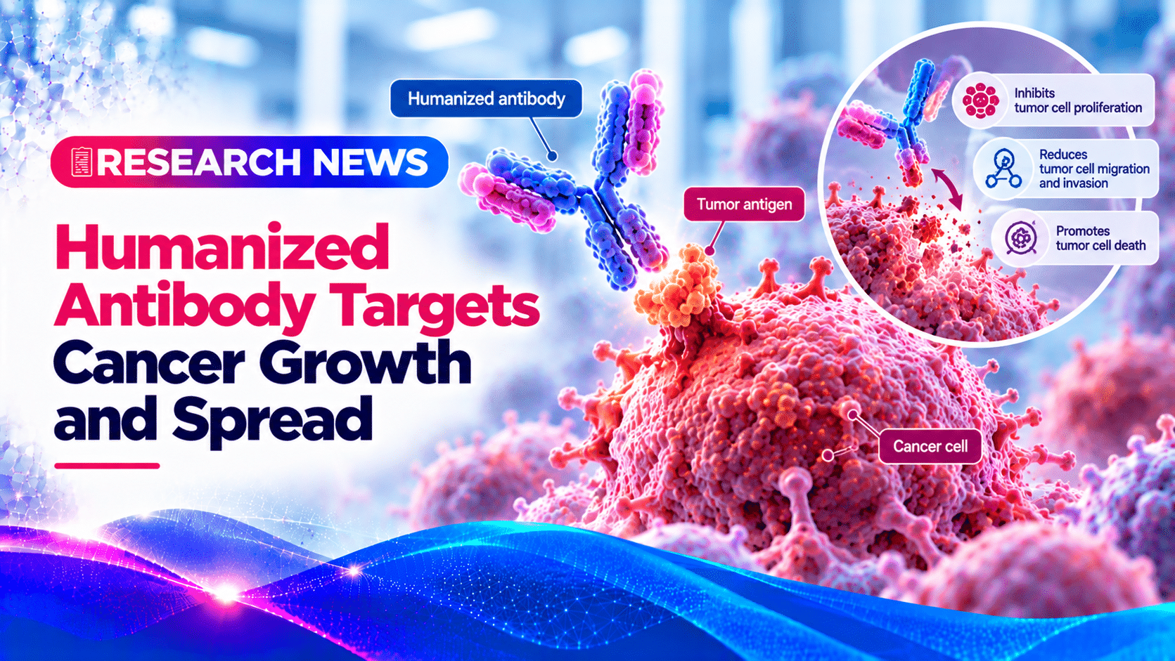 Humanized Antibody Targets Cancer Growth and Spread