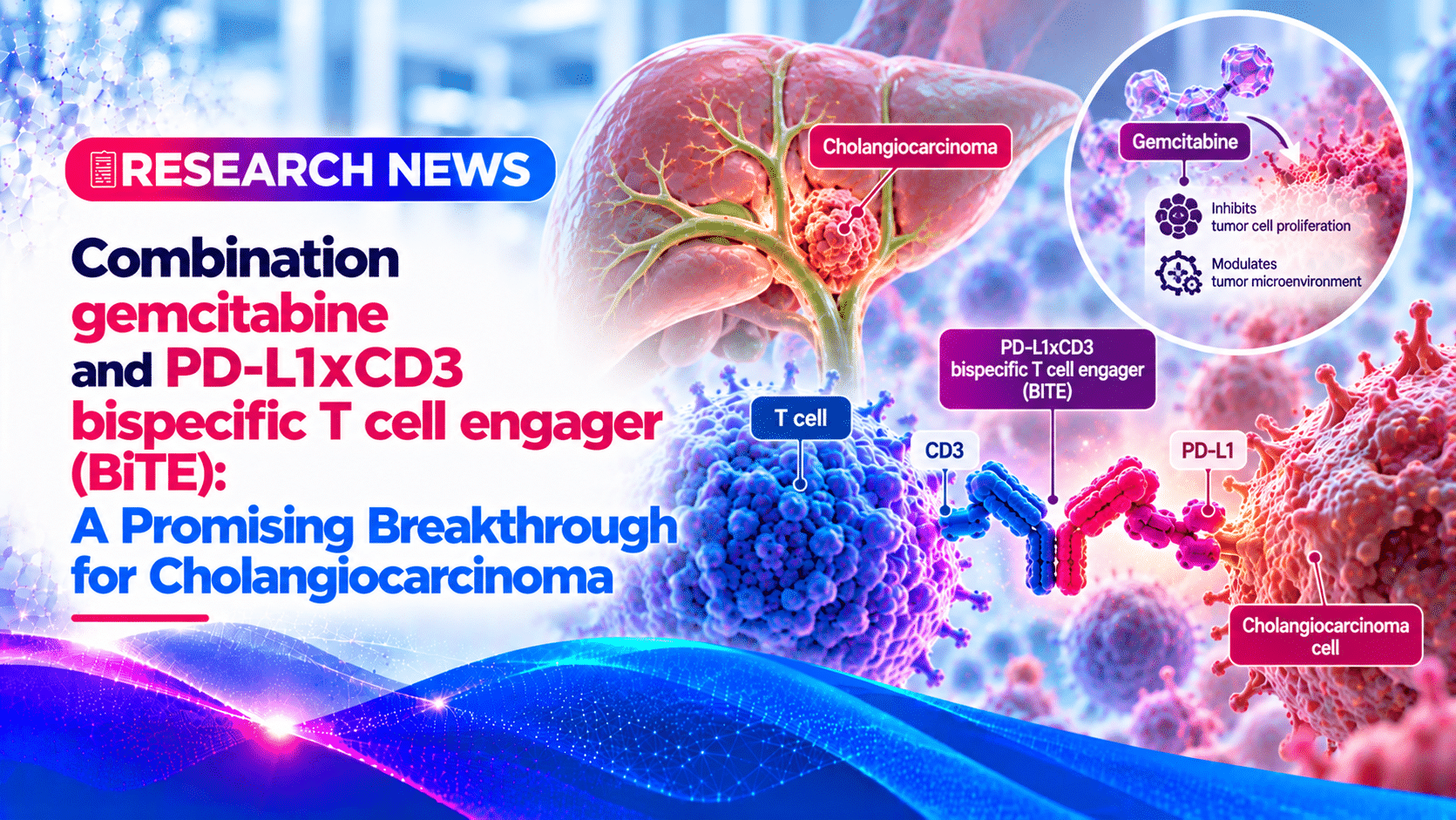 Combination gemcitabine and PD-L1xCD3 bispecific T cell engager (BiTE): A Promising Breakthrough for Cholangiocarcinoma
