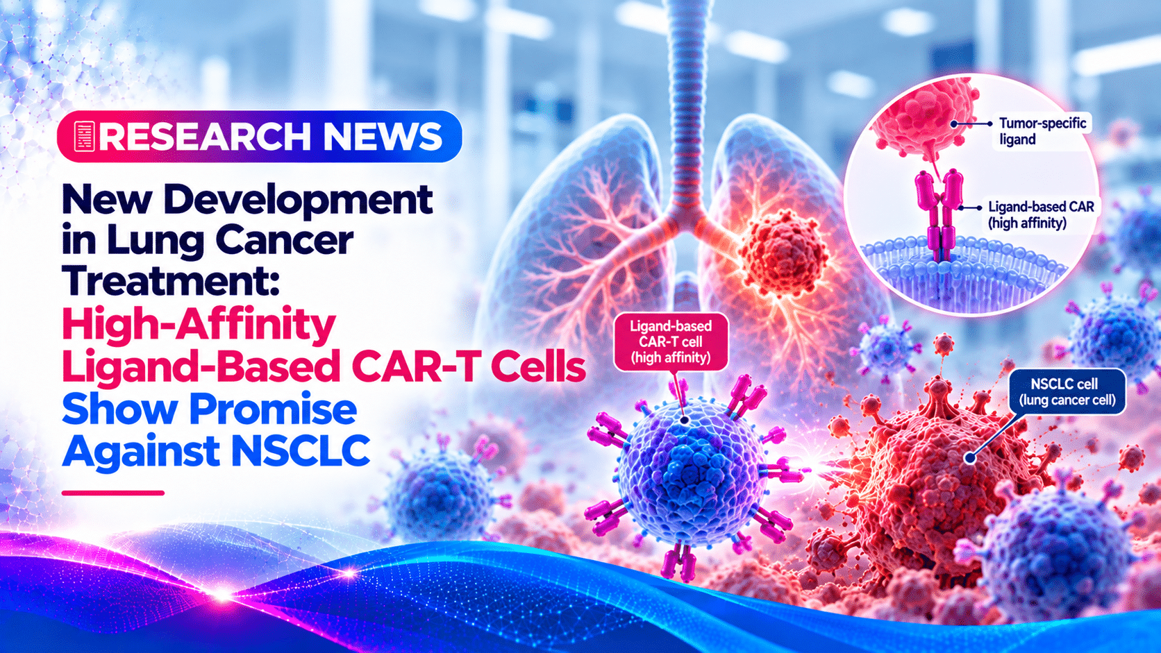 New Development in Lung Cancer Treatment: High-Affinity Ligand-Based CAR-T Cells Show Promise Against NSCLC