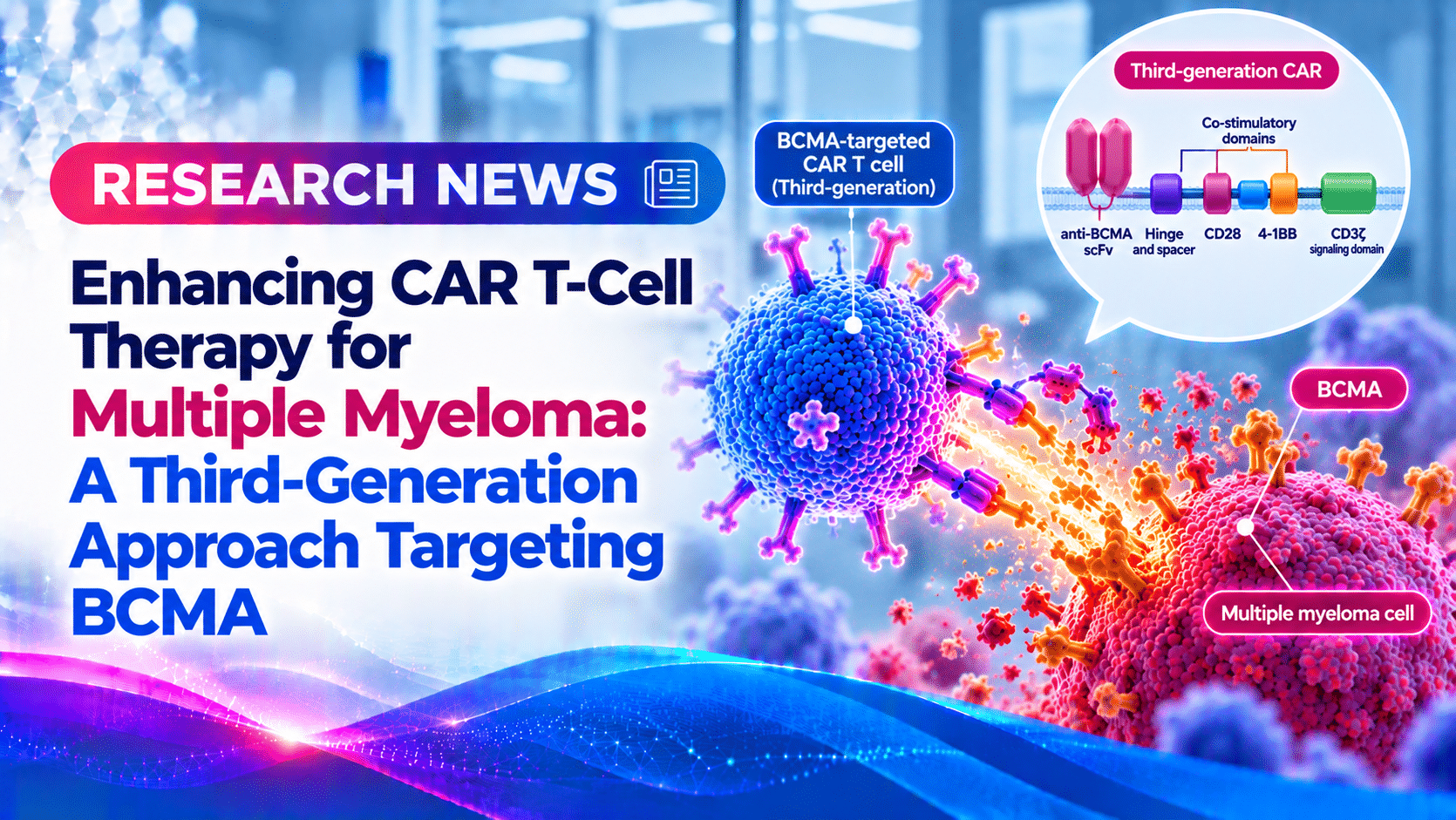 Enhancing CAR T-Cell Therapy for Multiple Myeloma: A Third-Generation Approach Targeting BCMA