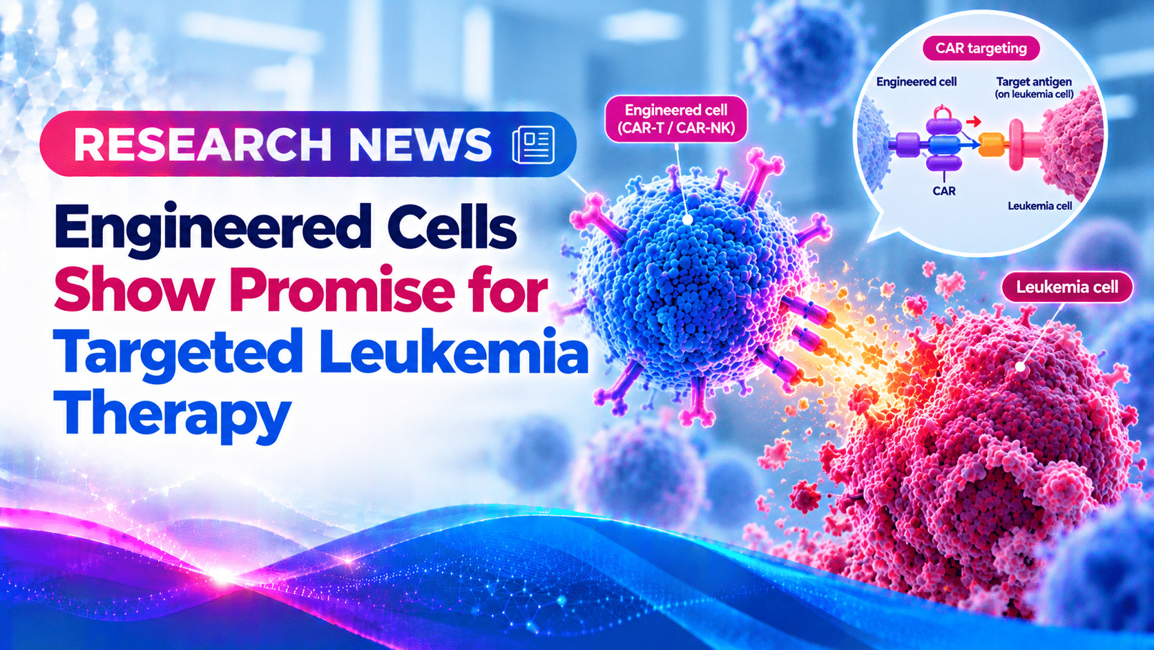 Engineered Cells Show Promise for Targeted Leukemia Therapy