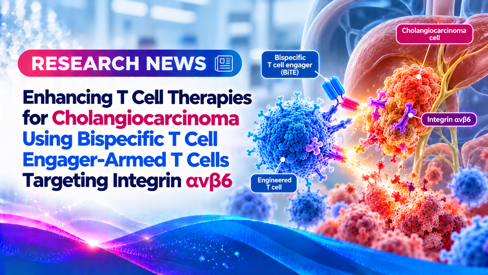 Enhancing T Cell Therapies for Cholangiocarcinoma Using Bispecific T Cell Engager-Armed T Cells Targeting Integrin αvβ6