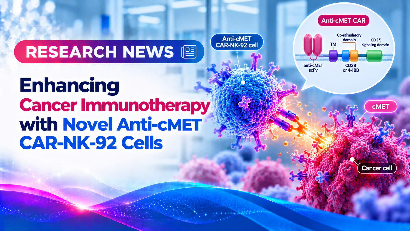 Enhancing Cancer Immunotherapy with Novel Anti-cMET CAR-NK-92 Cells