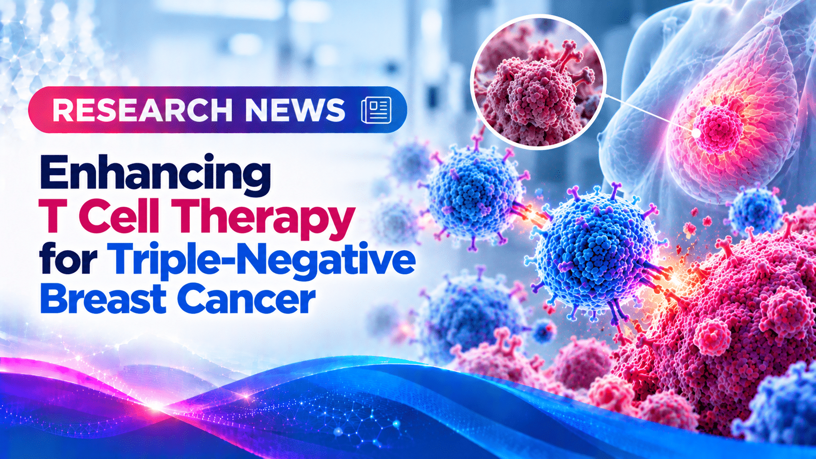 Enhancing T Cell Therapy for Triple-Negative Breast Cancer