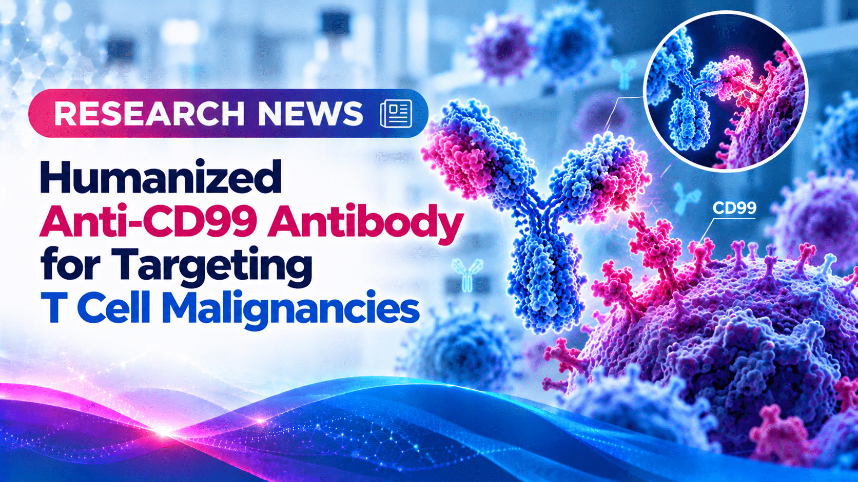 Humanized Anti-CD99 Antibody for Targeting T Cell Malignancies