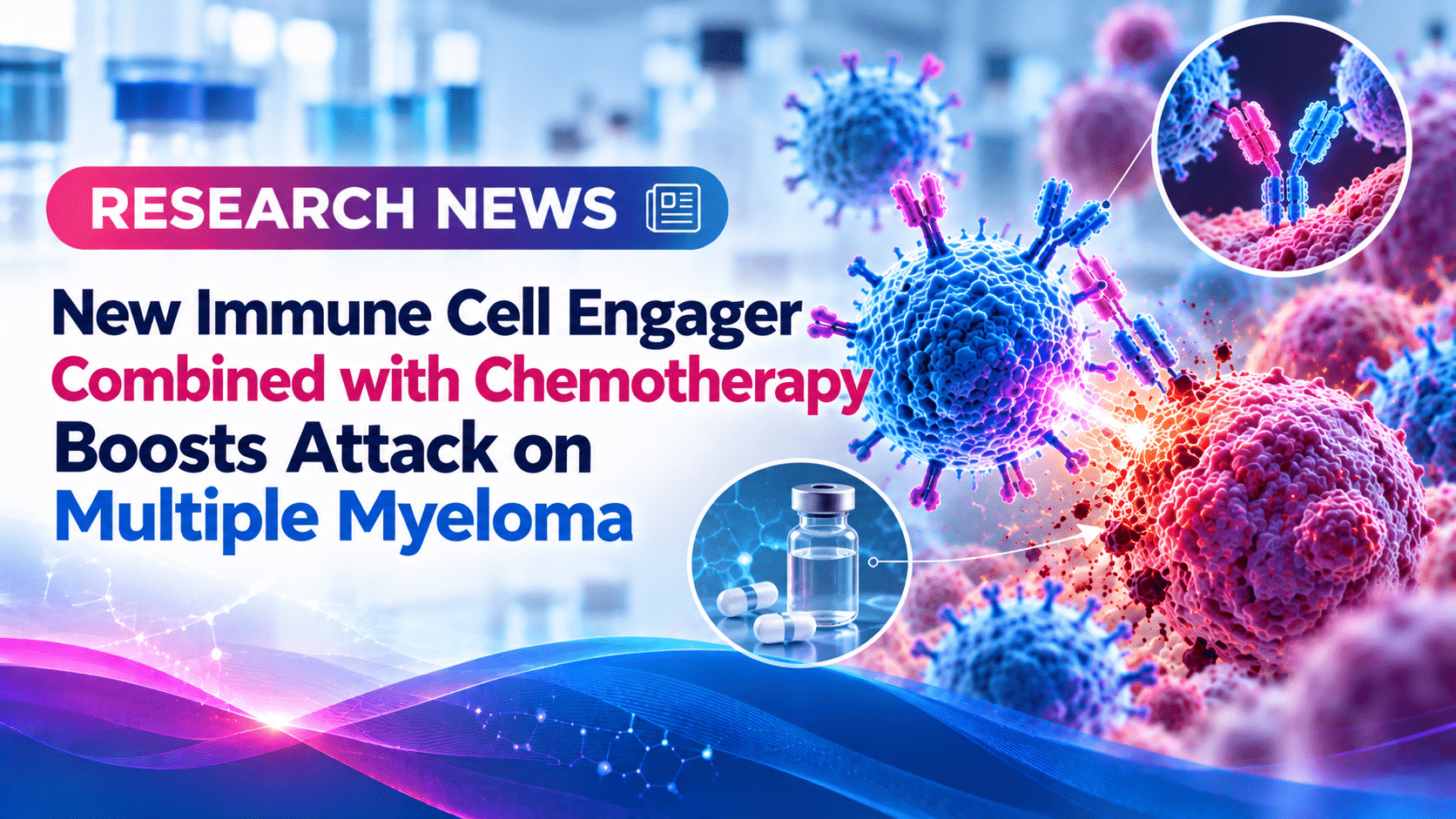 New Immune Cell Engager Combined with Chemotherapy Boosts Attack on Multiple Myeloma