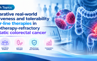 Comparative real-world effectiveness and tolerability of later-line therapies in chemotherapy-refractory metastatic colorectal cancer
