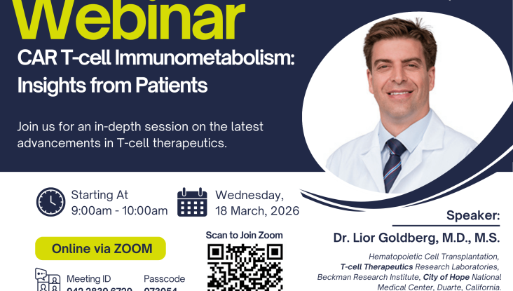 TTCI Webinar “CAR T-cell Immunometabolism, Insights from Patients”